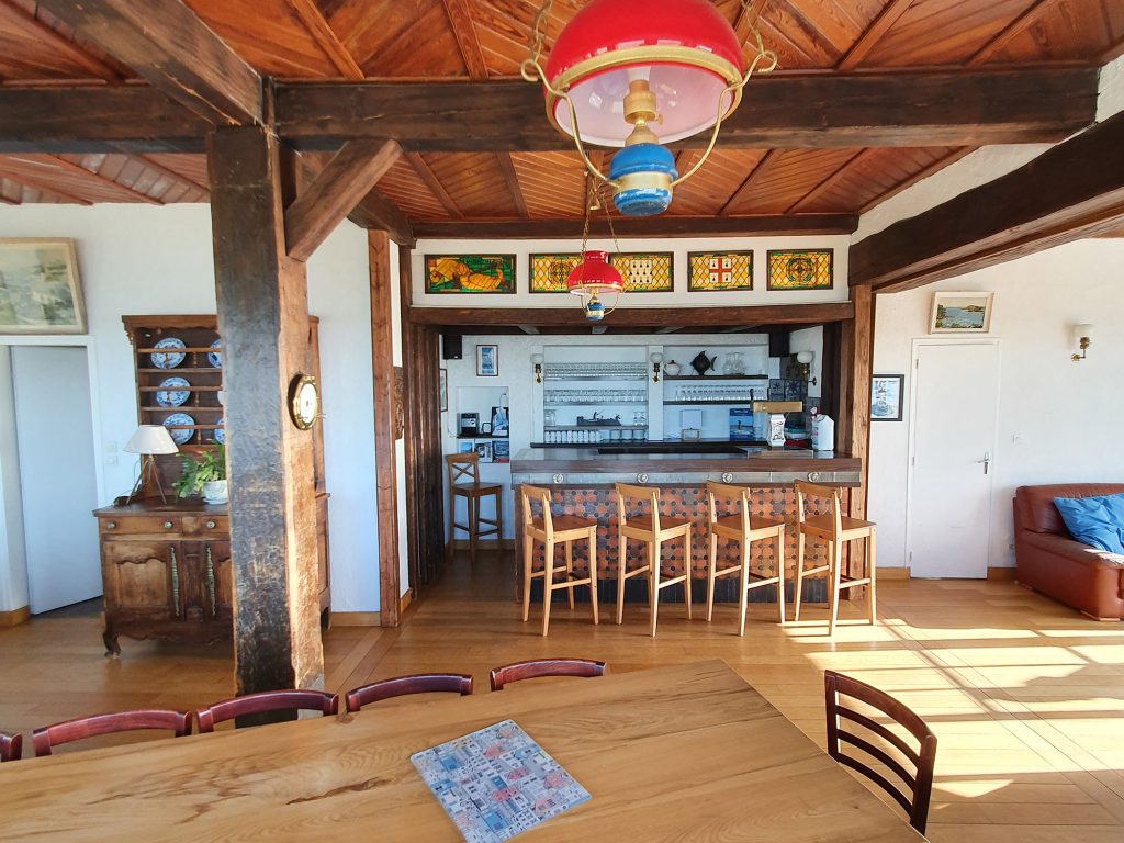 Gîte Villa Waroc'h - un bar pour plus de convivialité